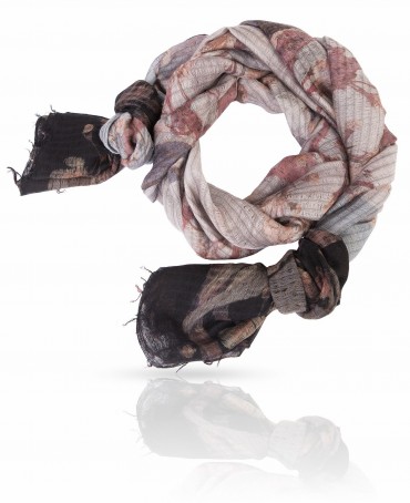 Палантин Женский SW-BIRD.LONGTAIL/SILVER.BL